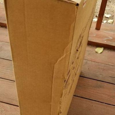 Lot #343: Vintage Mid Century Modern BRAND NEW SEALED The Commander Director Chair YELLOW