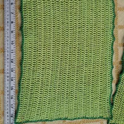 Lot #334: Set of (4) Green Mid Century Modern Dining Mats