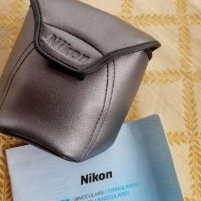 Lot #348: NIKON 8 x 25 Binoculars w/ Soft Case