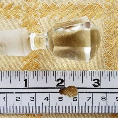 Lot #353: Group of (4) Assorted Glass Wine Stoppers