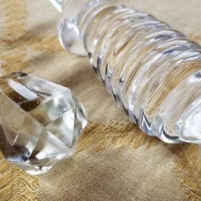 Lot #353: Group of (4) Assorted Glass Wine Stoppers