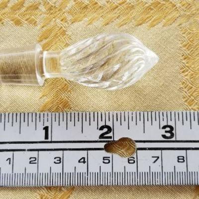 Lot #353: Group of (4) Assorted Glass Wine Stoppers