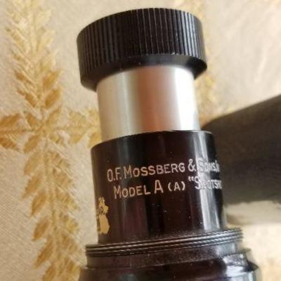 Lot #356: Vintage MOSSBERG & SONS Model A "Spotshot" 20x