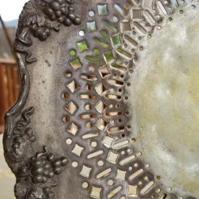 Lot #357: Vintage Pair of Plated Silver Creations