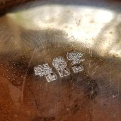 Lot #357: Vintage Pair of Plated Silver Creations