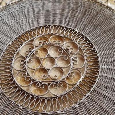 Lot #361: Vintage Wire Mesh Assorted Creations