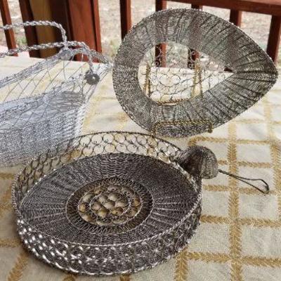 Lot #361: Vintage Wire Mesh Assorted Creations