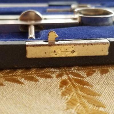 Lot #364: Vintage DIETZGEN Drafting Tool Bundle w/ Case