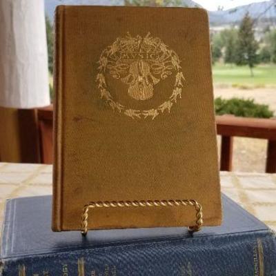 Lot #370: (2) Antique/Vintage Hardback Books