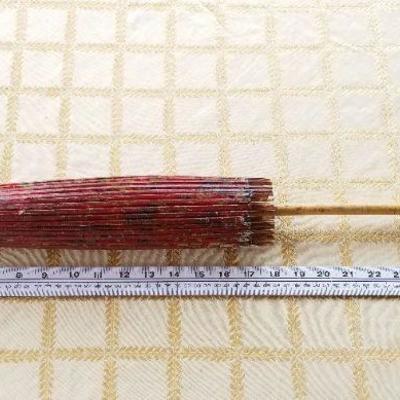 Lot #375: Vintage Asian Umbrella 