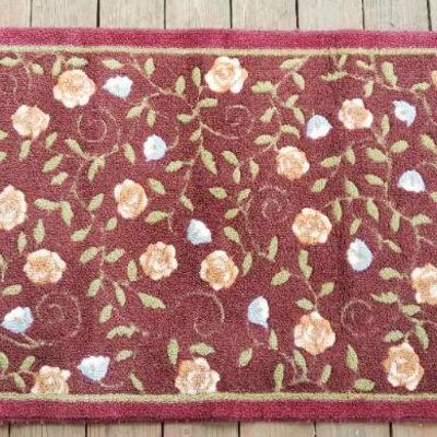 Lot #378: Home Floor Rug 48" x 31.5"