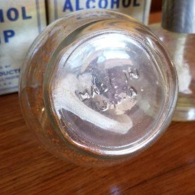 Lot #384; (2) 2 oz. Vintage GLASCO Alcohol Lamp