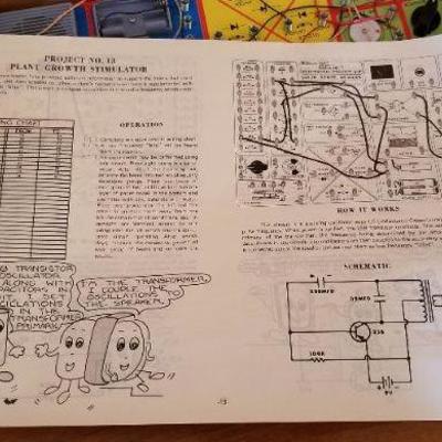 Lot #395: Vintage 65 in 1 Electronic Project Kit