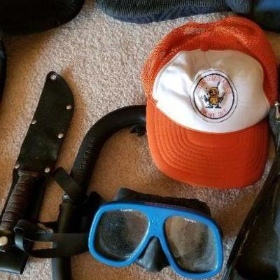 Lot #396: Vintage Scuba Gear Bundle