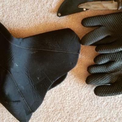 Lot #396: Vintage Scuba Gear Bundle