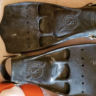 Lot #396: Vintage Scuba Gear Bundle