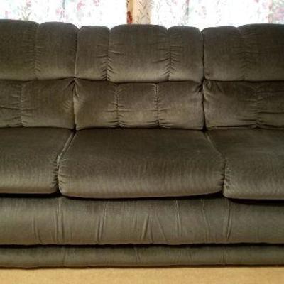 Lot #401: Vintage La-Z-Boy Sleeper Sofa