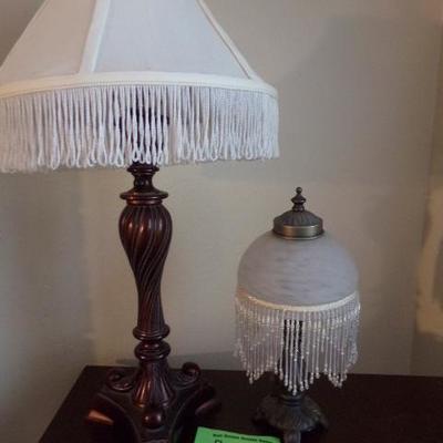 LOT 29  TWO TABLE LAMPS