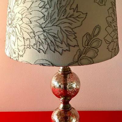 Mercury Glass Lamp