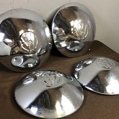 #62 Lot of 4 VW Hubcaps 
