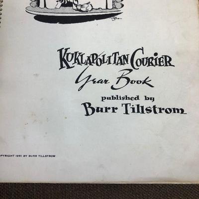 #91  Kuklapolitan Courier Yearbook by Burr Tillstrom 