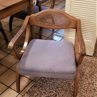 Lot 101  MidCentury Folding Card/Dining Table with 4 Chairs