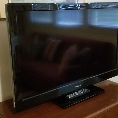 Lot #102  Insignia Flat Screen 40" tv with remote