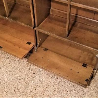 Lot #103  Pair Mid=Century Bookshelves - good condition