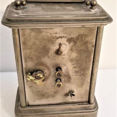 Lot #114  Antique Carriage Clock - Project Piece