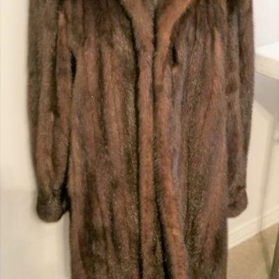 Lot #116  GORGEOUS Knee-Length Mink Coat - LIKE NEW