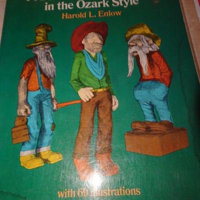 1975 Carving Figure Caricatures in the Ozark Style by Harold L. Enlow 