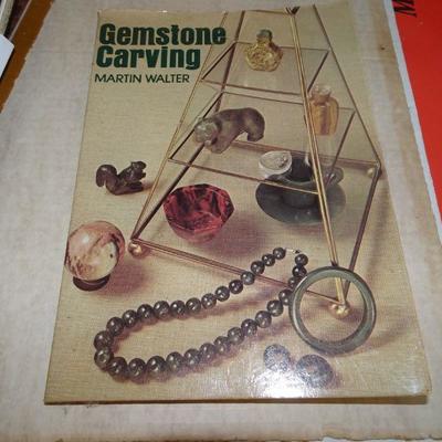 1977 Gemstone Carving by Martin Walter 1st Edition 