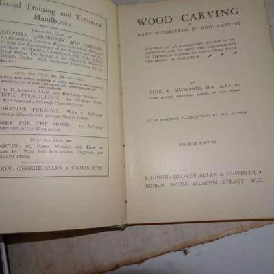 Wood Carving with Suggestions in Chip Carving by Thos. C. Simmons 