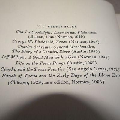 1954 The XIT Ranch of Texas LLano Estacado 