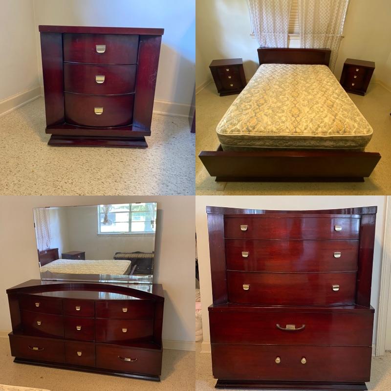 5pc MCM Queen Bedroom Set | EstateSales.org