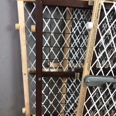 #131 3  Wooden  Baby / Dog Gate 