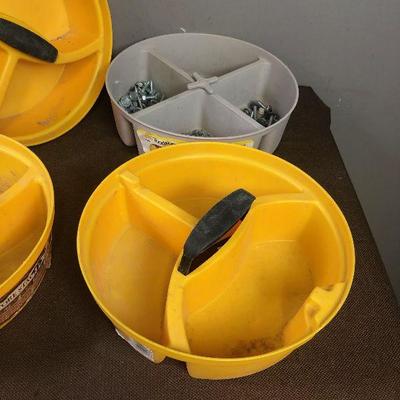 #178 Bucket with 5 trays 