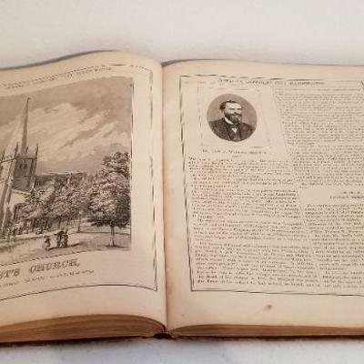 Lot #133  Jewell's Crescent City Illustrated - 1873 - VERY RARE book - History/genealogy New Orleans