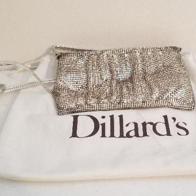 Lot #134  Whiting and Davis Silver Mesh Evening bag