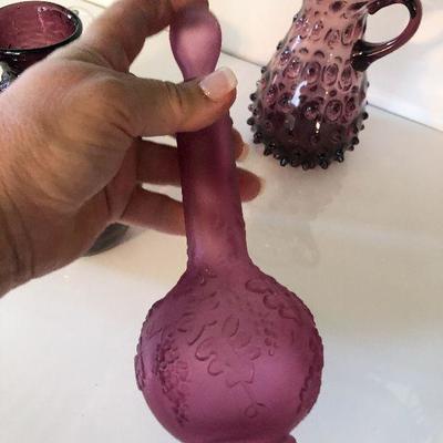 L5: Collectible Lot of Purple Glass
