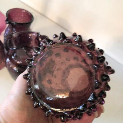 L5: Collectible Lot of Purple Glass