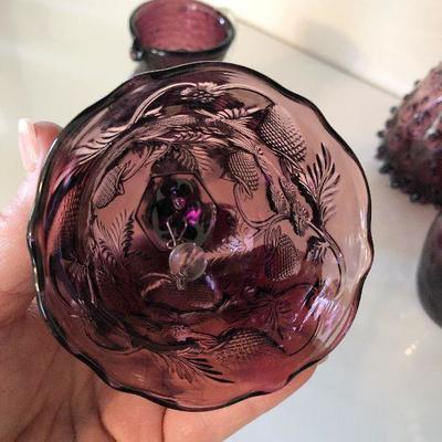 L5: Collectible Lot of Purple Glass
