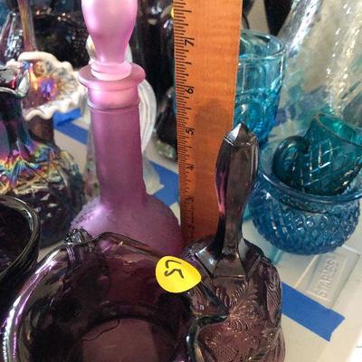 L5: Collectible Lot of Purple Glass