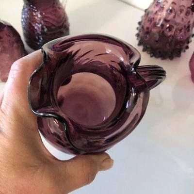L5: Collectible Lot of Purple Glass