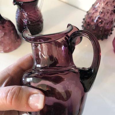 L5: Collectible Lot of Purple Glass
