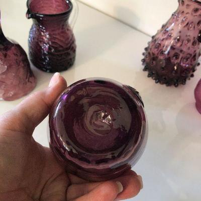 L5: Collectible Lot of Purple Glass