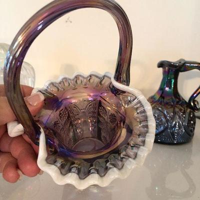 L7:  Fenton Iridescent Glassware