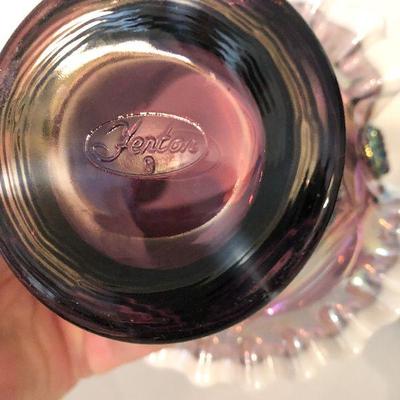 L7:  Fenton Iridescent Glassware