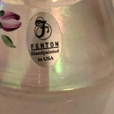 L7:  Fenton Iridescent Glassware