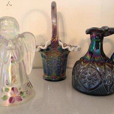 L7:  Fenton Iridescent Glassware